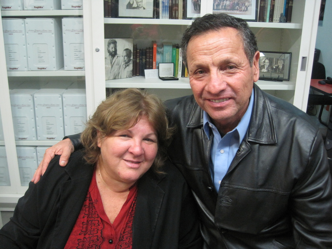 <p>Visita de Aleida Guevara March al CAMeNA (23 de agosto de 2012)</p>