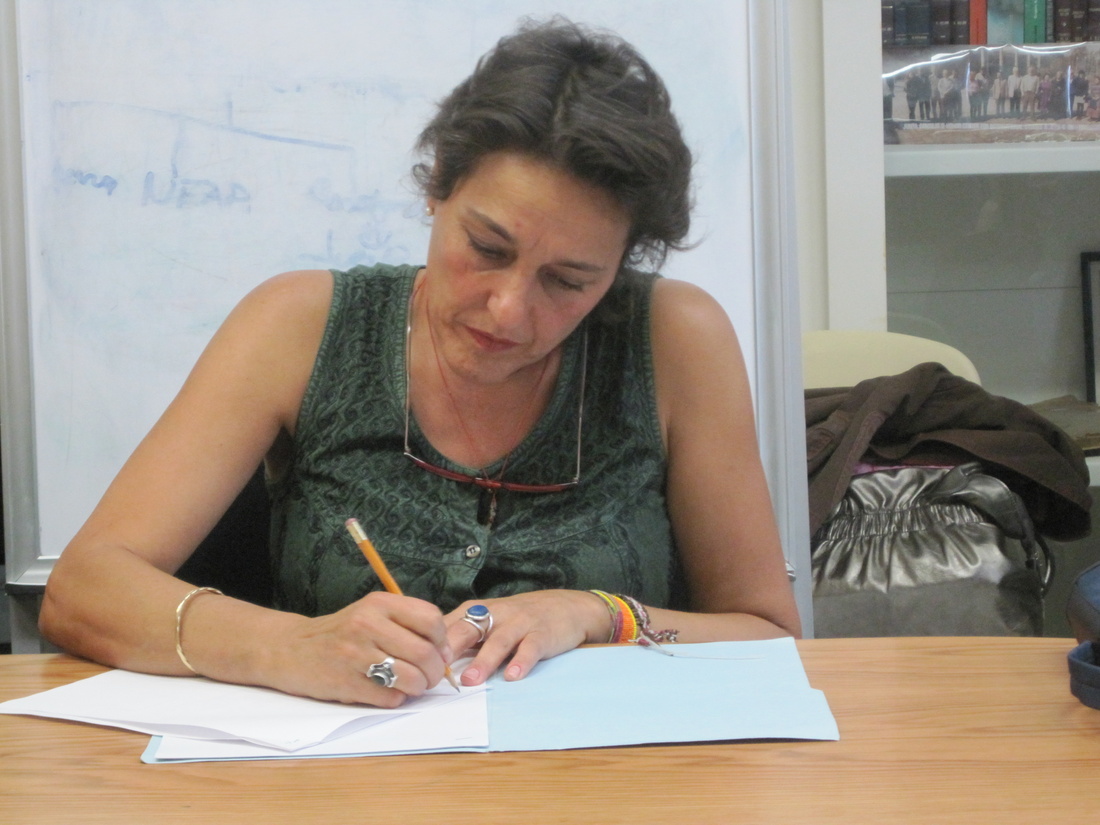 <p>Última sesión del seminario de filosofía coordinado por Francesca Gargallo</p>