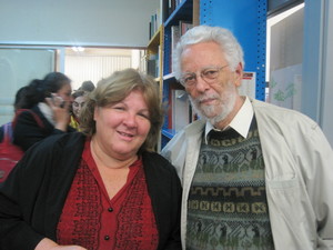 Lorenzo Meyer de visita en el CAMeNA (6 de junio de 2013).	